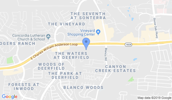 3T Karate In San Antonio location Map