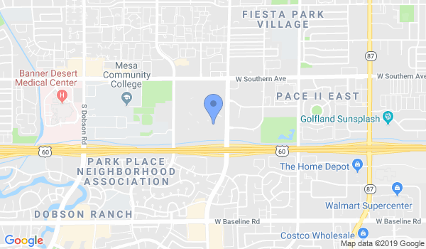 Shotokan Karate of Arizona location Map