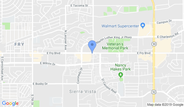 Aarkj Karate location Map