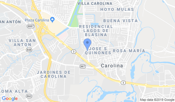 Academias de Artes Marciales de Puerto Rico, LLC. location Map