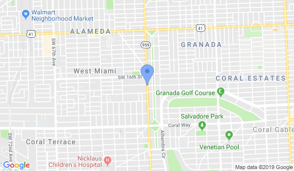 Academic Karate Program location Map