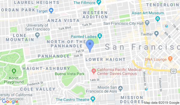 Academy of Tae Kwon DO location Map
