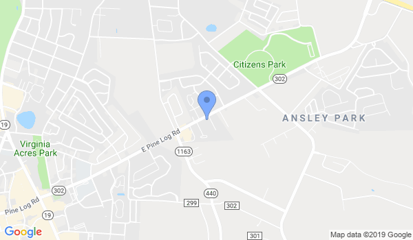 Aiken Taekwondo Academy location Map
