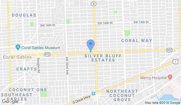 Aikido Institute of Miami location Map