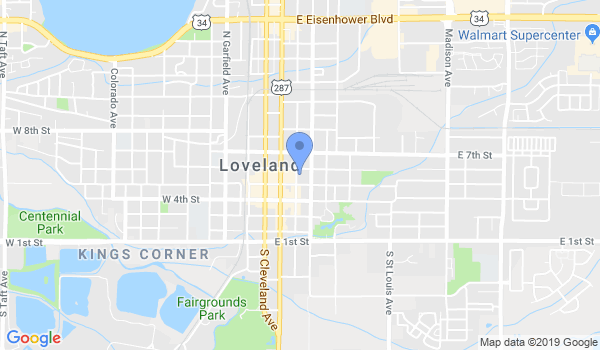Aikido Loveland-Fort Collins location Map