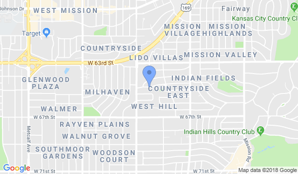 Aikido School of Kansas City location Map
