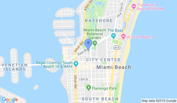 Aikido School of Miami Inc location Map
