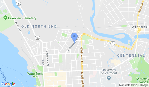 Aikido Vermont location Map