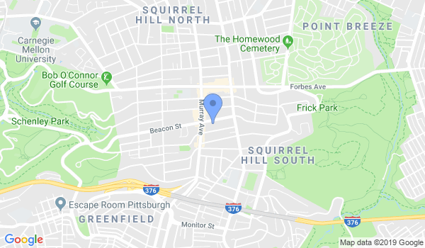 Aikido in Oakland location Map