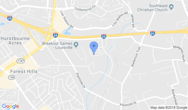 Aikido of Louisville Inc location Map