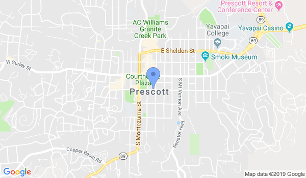 Aikido of Prescott location Map