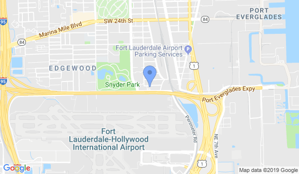 Aikido School of Self Defense Fort Lauderdale location Map