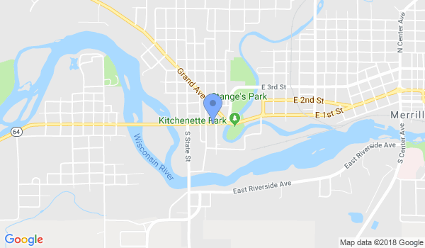 Aikido of Northern Wisconsin location Map