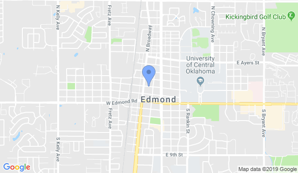Aikido of Edmond location Map