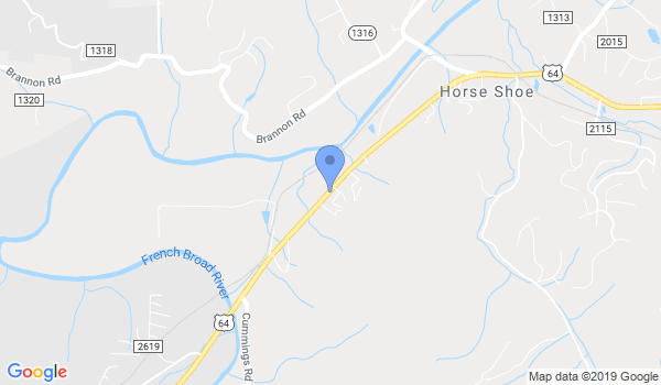 Aikido and Hapkido of Hendersonville location Map