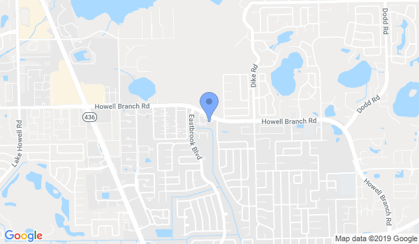 Aikido Orlando Dojo location Map
