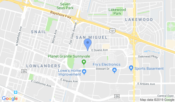 Aikido Silicon Valley, Inc. location Map