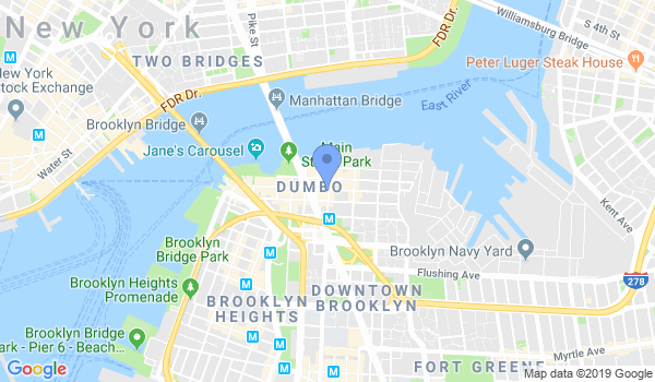 Aikido of South Brooklyn location Map