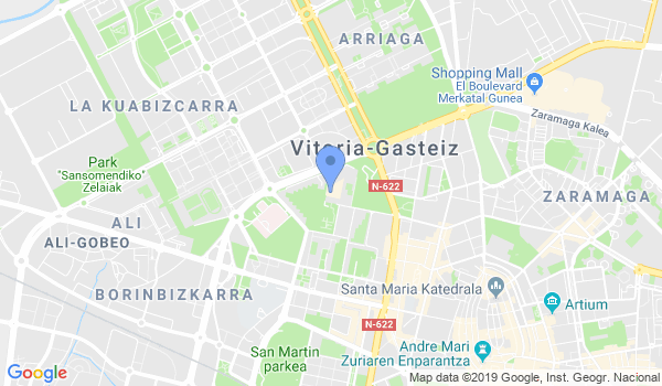 Aikido Vitoria-Gasteiz Gazalbide location Map
