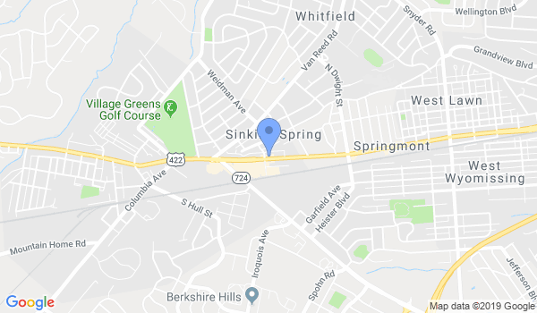 Aikido West Reading location Map