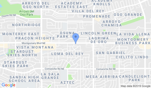 Akka Karate USA location Map