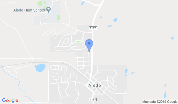 Aledo Martial Arts location Map