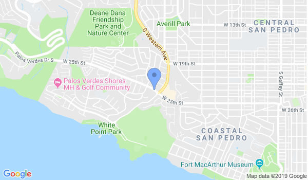Alegria Karate Studio location Map