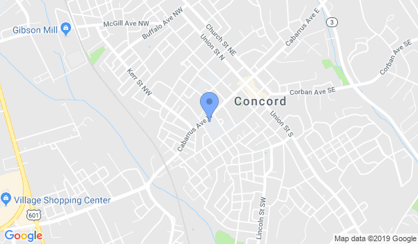 All American Martial Arts & Fitness of Concord location Map