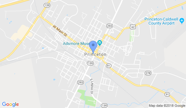 Allison's Karate location Map