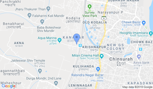 Amateur Ashitedo Akhada Association location Map