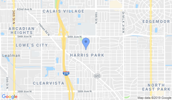American Executive Karate Center location Map