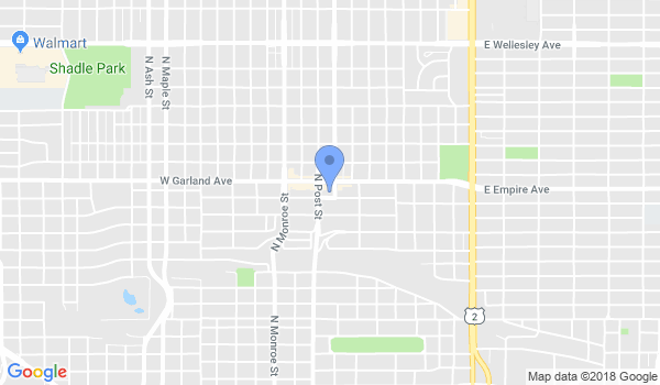American Go Ju Karate-Spokane location Map