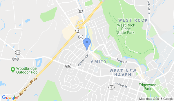 American Institute of Martial Arts location Map