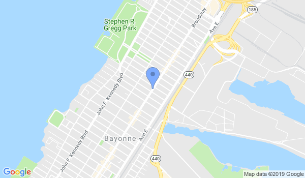American Okinawan Karate Assoc location Map