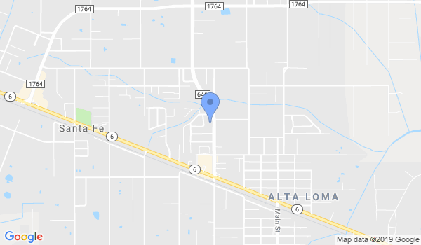 American Fitness and Martial Arts - Santa Fe location Map