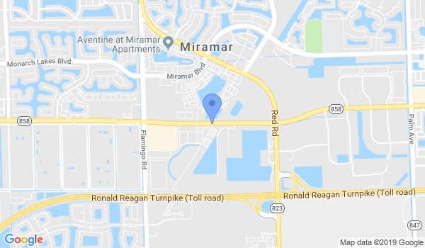 American Top Team Miramar location Map