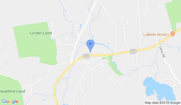 Amherst Karate Studio location Map
