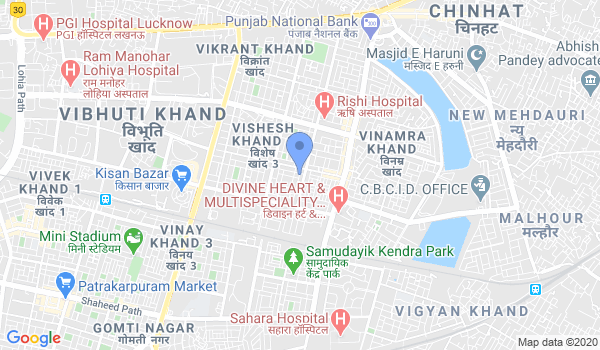 Amity University location Map