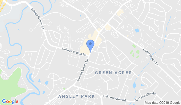 Athens Tae Kwon DO Ctr location Map