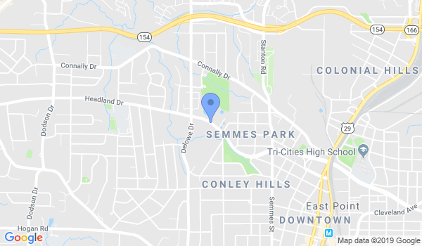 Atlanta Taekwondo Academy location Map