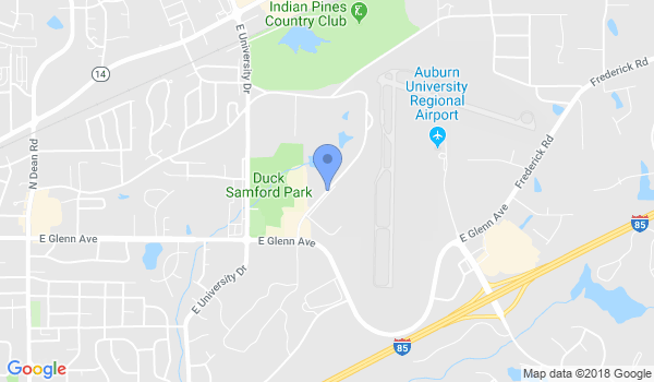 Auburn Academy of Martial Arts location Map