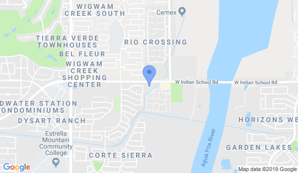 Avondale Kung Fu location Map