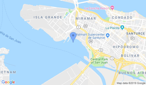Brazilian Jiu-Jitsu Puerto Rico location Map