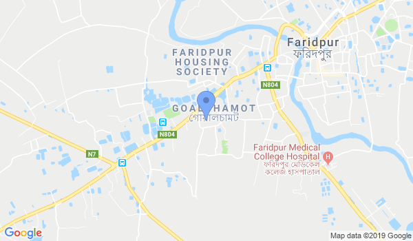 Bangladesh sinto black belt karate academy location Map