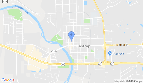 Bastrop Karate location Map