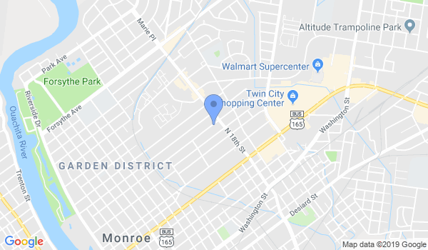 Bayou State Karate Club location Map