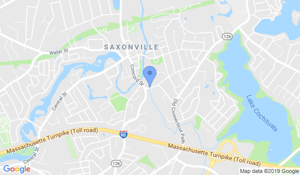 Baystate Taekwondo Academy location Map