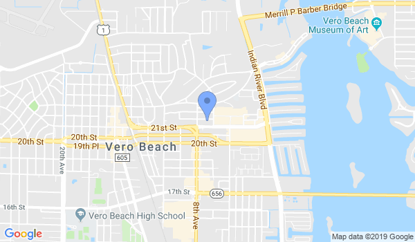 Beachside Training and Martial Arts location Map