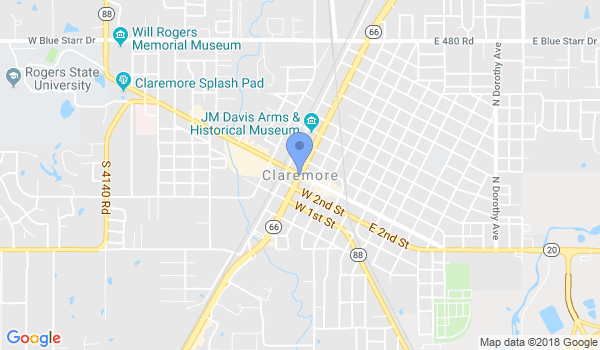 Beaven's Martial Arts location Map