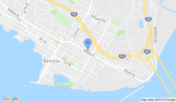 Benicia Martial Arts & MMA location Map